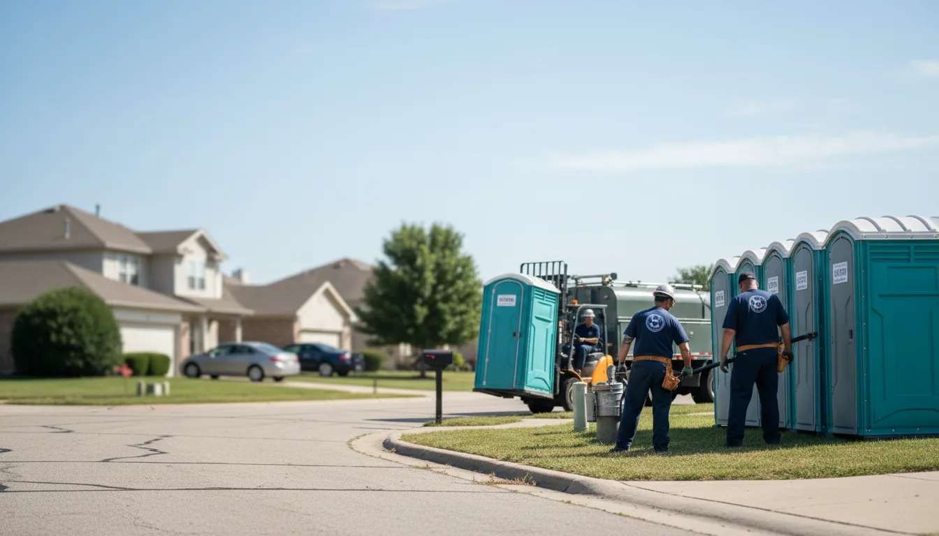 Porta Potty Rental in Modesto, IL near me